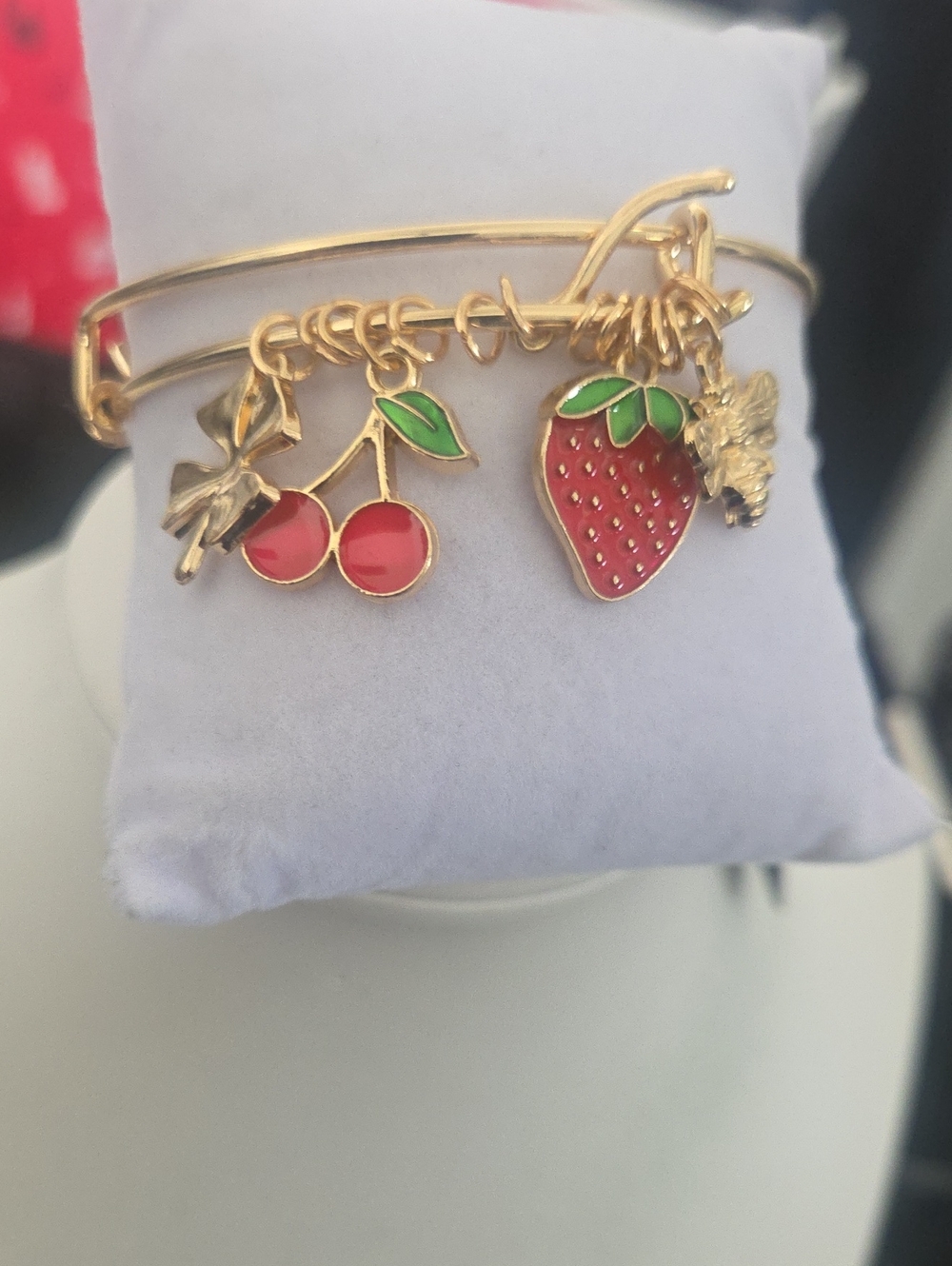 Paparazzi Fruit Freestyle Gold Bracelet NWT